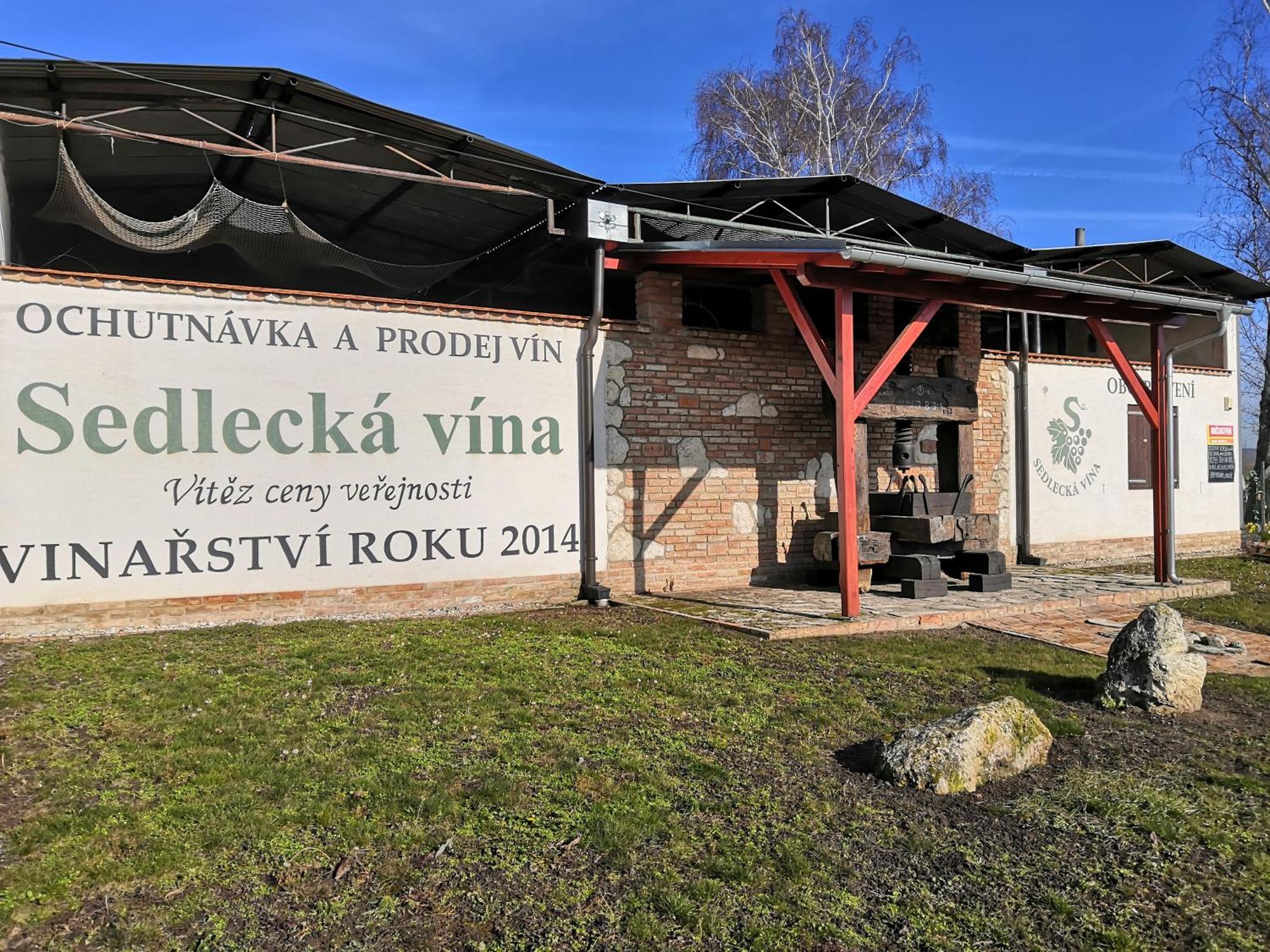 Penzion Sedlecka Vina Hotell Sedlec  Exteriör bild